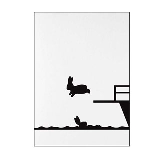 LAPIN PLONGEON
